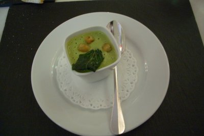 Pea soup